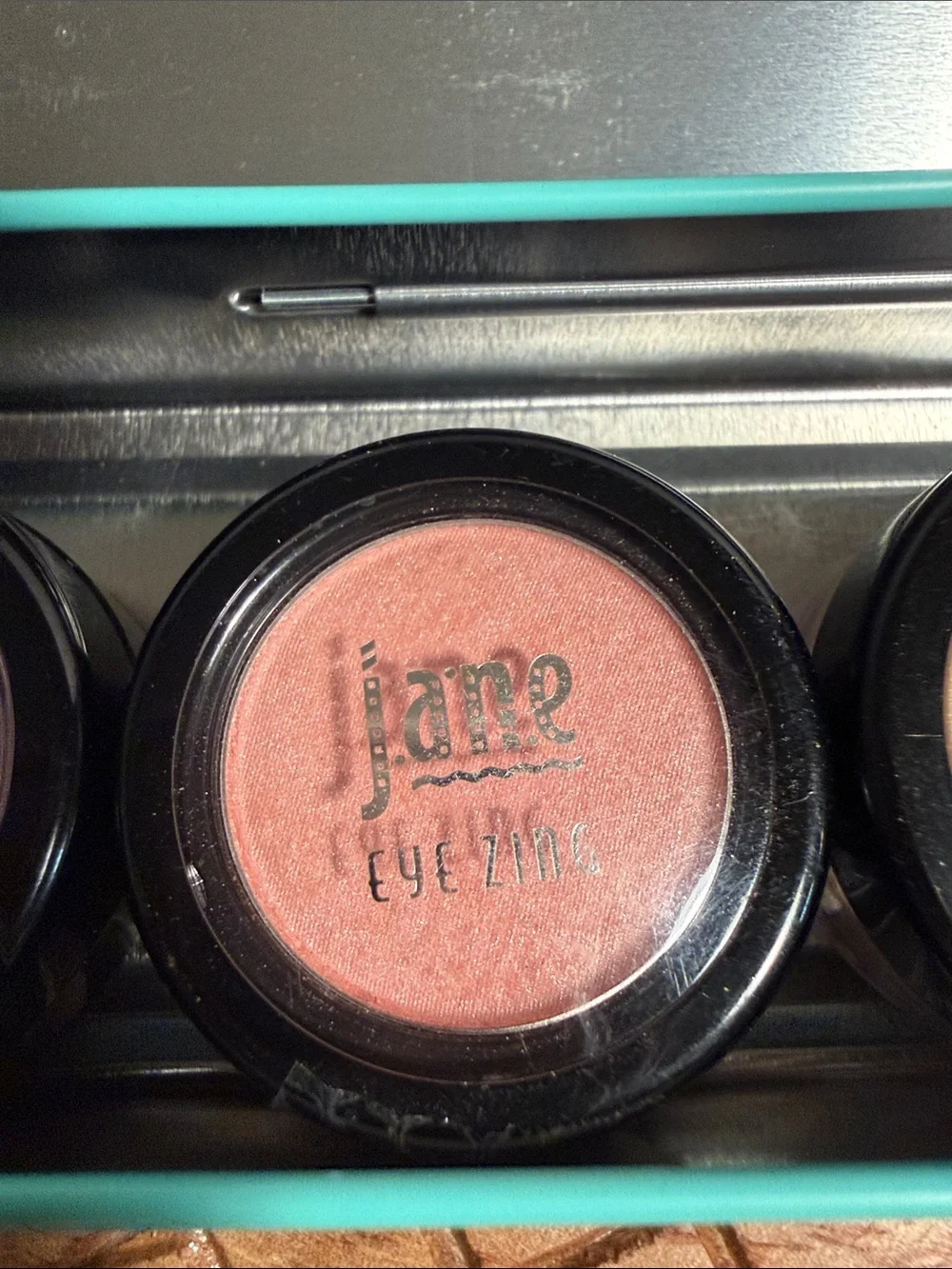 NWT Jane Mini Eyeshadow Set - Pink, Coral, Gold, Olive, Silver-Blue set of 5